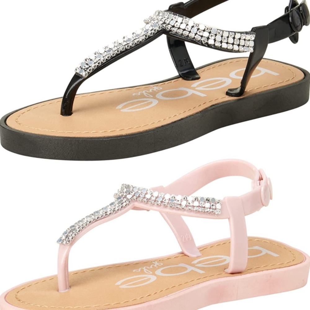 New BEBE Blingy sandals